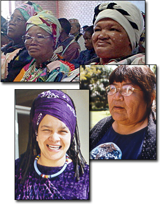 South African Indigenous Hosts, Prescilla deWet, Sarah James - Gwichin Nation