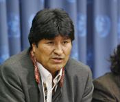 Evo Morales of Bolivia