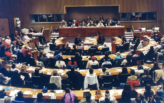 Inaugural Session United Nations Permanent Forum on Indigenous Issues. Photo Credit: United Nations