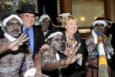 Jenny Macklin and Professor Mick Dodson