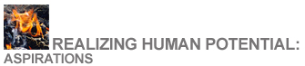 Realizing Human Potential: Aspirations